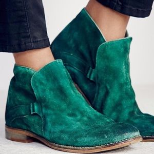 Free people Summit Ankle boot in Emerald